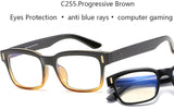 Anti Blue Rays Computer Glasses Men Blue Light Gaming Glasses Protection Myopia Spectacles Prescription Optical