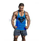 Skull Bodybuilding Stringer Tank Tops men