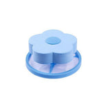 Washing Machine Lint Filter Laundry Bag Mesh Hair Catcher Floating Pocket Ball Pink, Blue