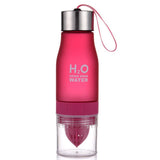 Xmas Gift 650ml Infuser Water Bottle plastic Fruit infusion Kids Drink Outdoor Sports bottle Juice lemon Portable Kettle