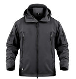 Men's Army Camouflage Jacket and Coat Military Tactical Jacket Winter Waterproof Soft Shell Jackets Windbreaker Hunt Clothes
