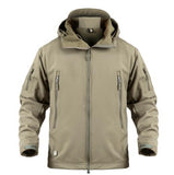 Men's Army Camouflage Jacket and Coat Military Tactical Jacket Winter Waterproof Soft Shell Jackets Windbreaker Hunt Clothes