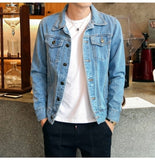 MKASS Men Jacket and Coat Trendy Warm Fleece Denim Jacket 2018 Winter Fashion Mens Jean Jacket Outwear Male Cowboy Plus Size 6XL