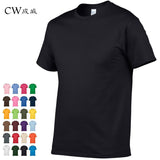 Solid color cotton Summer Skateboard Skate Tshirt